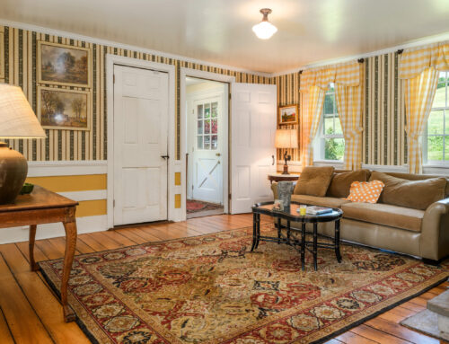 Living Room with view of the front door — 624 Brownell Road