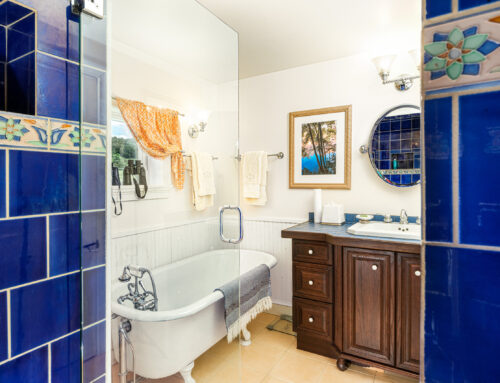 Clawfoot Tub in the Primary 1st Floor Bathroom — 624 Brownell Road