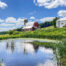 Classic Catskills - farmhouse, dairy barn, pond and mountain view -- 624 Brownell Road