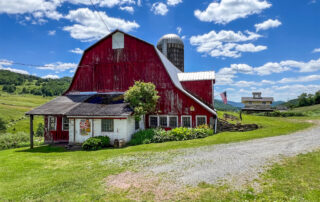 Classic 2-story Dairy Barn -- 624 Brownell Rd