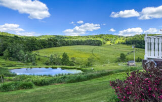 Pond and mountain view -- 624 Brownell Rd