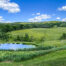 Pond and mountain view -- 624 Brownell Rd